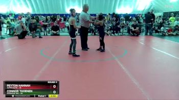 78 lbs Round 3 (8 Team) - Connor Thoenen, Donahue WA vs Peyton Hannah, Alpha Elite