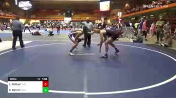 160 lbs Quarterfinal - Luke Rathjen, Western Nebraska Titans vs Kaden Renner, Matpac Wrestling ND