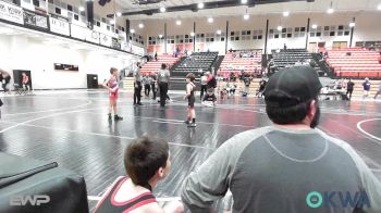 61 lbs Consolation - Deacon Alfaro, Grove Takedown Club vs Aksel Davis, Tahlequah Wrestling Club