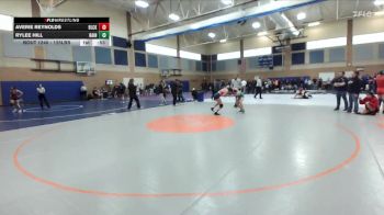 125lbs Cons. Round 5 - Averie Reynolds, Black Hills (Girls) vs Rylee Hill, Rainier (Girls)