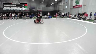 150 lbs Champ. Rd Of 64 - Benjamin Aguilar, Legacy Dragons Wrestling vs Marcello Rios-Martinez, Iowa