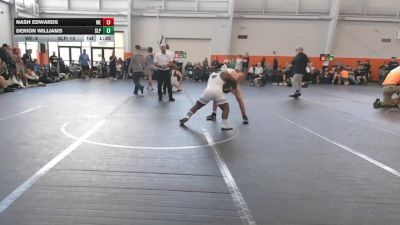 120 lbs Round 5 (8 Team) - Derion Williams, Sleepers vs Nash Edwards, Warner Elite