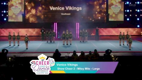 Show Cheer 2 - Venice Vikings [2025 Mitey Mite Day 1] 2025 Pop Warner National Cheer & Dance Championship