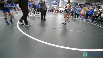 145-155 lbs Rr Rnd 1 - Jaylee Simmons, Harrah Little League Wrestling vs Nevaeh Dorsey, Choctaw Ironman