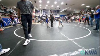 58-62 lbs Rr Rnd 4 - Azayla Mitchell, El Reno Wrestling Club vs Kylynn Snyder, Hennessey Takedown Club