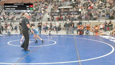 90 lbs Champ. Round 2 - Emma Bunn, Toro World Club vs Scarlett Kerns, Askeo International Mat Club