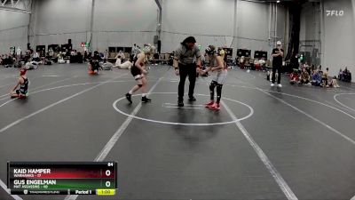 84 lbs Round 1 (4 Team) - Kaid Hamper, Warhawks vs Gus Engelman, Mat Assassins