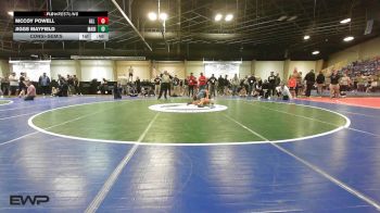 80 lbs Consolation - McCoy Powell, All American Wrestling vs Jiggs Mayfield, Madill Takedown