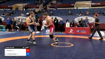 130 kg Consolation - Jacob Evans, Unattached vs Donny Longendyke, Minnesota Storm