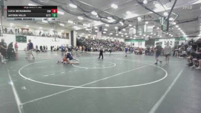 106 lbs Cons. Round 3 - Luca McNamara, Edwardsville vs Jayden Hills, Kansas City Training Center