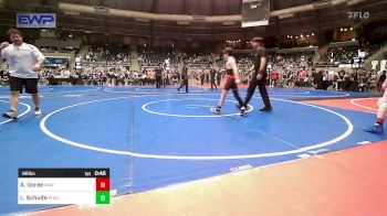 96 lbs Quarterfinal - Armond Goree, Raw Wrestling Club vs Landon Schulte, Purler Wrestling, Inc