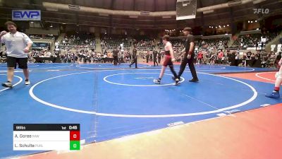 96 lbs Quarterfinal - Armond Goree, Raw Wrestling Club vs Landon Schulte, Purler Wrestling, Inc