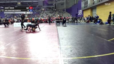 117 lbs Semis & 3rd Wb (16 Team) - Ana Martins-garcia, Elmira College vs Josey Wehr, Eastern