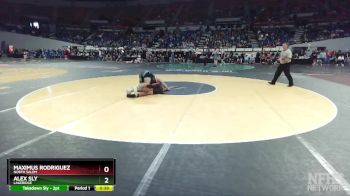 6A-175 lbs Cons. Round 4 - Maximus Rodriguez, North Salem vs Alex Sly, Lakeridge