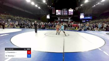 145 lbs Cons 64 #2 - John Provencio, Arizona vs Mayhem Woolsey, Hawaii