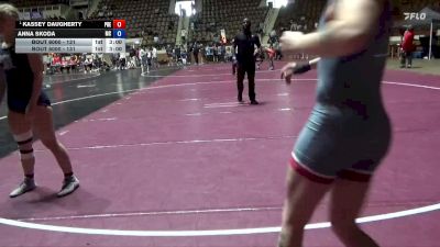 131 lbs Champ. Round 1 - Kassey Daugherty, Presbyterian vs Anna Skoda, Montreat