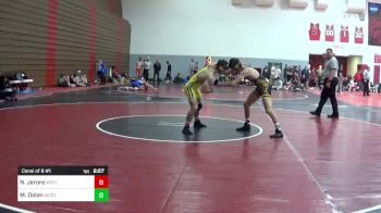 141 lbs Consi Of 8 #1 - Nathan Jerore, Michigan vs Michael Dolan, West Virginia-Unattached