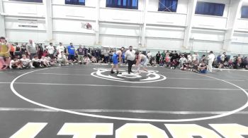 160 lbs Round Robin 1 - Luke Skerbetz, Heart Of A Lion vs Dixin Mitchem, Indiana Outlaws-MS
