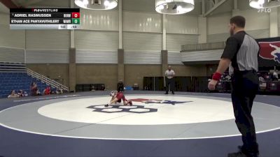 49 lbs 1st Place Match - Adriel Rasmussen, Rock Of Redmond Wrestling vs Ethan Ace Panyavuthilert, Warhawks Wrestling