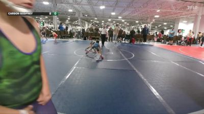 48 lbs Round 1 (6 Team) - Zeke Fellona, Pride WC vs Carson Godfrey, Brawler Elite