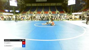 127 lbs Rnd Of 32 - Kalynn Lyons, Nebraska vs Ava Ebrahimi, California