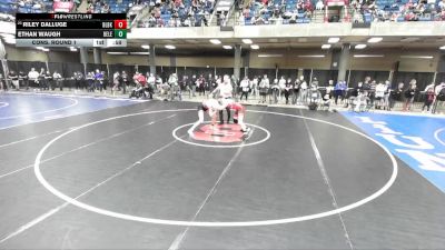 157 lbs Cons. Round 1 - Riley Dalluge, Mount Zion vs Ethan Waugh, Unattached