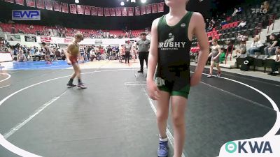 76-80 lbs Rr Rnd 3 - Braden Abel, Salina Wrestling Club vs Rylan Henry, Brushy Wrestling Club