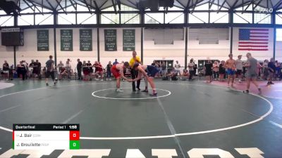 207-227 lbs Quarterfinal - Jordan Bair, PeoriaWizards WC vs James Brouilette, Prospect