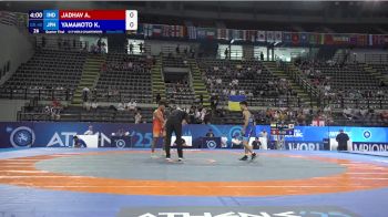 48 kg 1/4 Final - Aditya Jadhav, India vs Kaisei Yamamoto, Japan