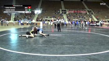 1A-4A 190 Quarterfinal - Cole Savage, American Christian Academy vs Jason Hood, Beulah