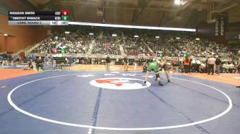 4A-215 lbs Cons. Round 3 - Timothy Shrack, Kelly Walsh vs Riggdon Smith, Central