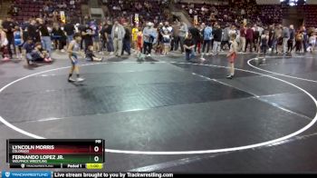 71 lbs Semifinal - Fernando Lopez Jr., Wolfpack Wrestling vs Lyncoln Morris, Colorado