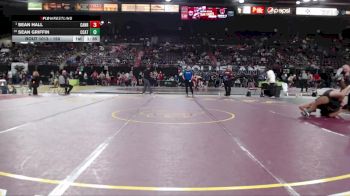 150 lbs Champ. Round 3 - Sean Hall, Canyon Ridge vs Sean Griffin, Central Catholic
