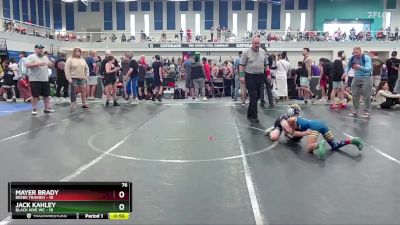76 lbs Round 1 (4 Team) - Mayer Brady, Beebe Trained vs Jack Kahley, Black Hive WC