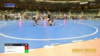 130 lbs Semifinal - Logan Goepfert, Nebraska Boyz vs Christopher Johnson, Bear Cave