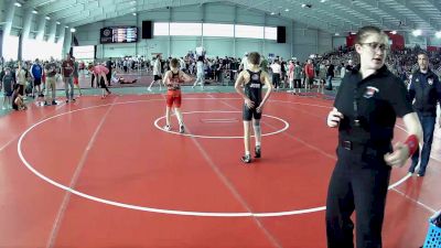 92 lbs Champ. Round 1 - Caleb Shipman, Young Guns Nashville Wrestling vs Stone Jude, Martin County Cardinals Wrestling Club
