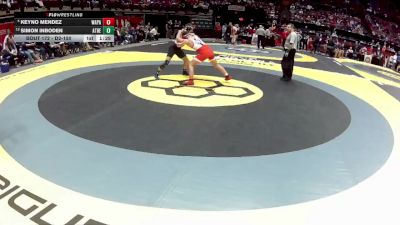 D2-150 lbs Champ. Round 1 - Simon Inboden, Athens vs Keyno Mendez, Wapakoneta