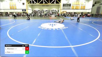 149C lbs Rr Rnd 3 - Luke Albanese, Sacred Heart vs Jackson Polo, Penn