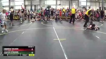65 lbs Round 3 (6 Team) - Andrew Taussig, Steel Valley vs Colton Strange, American Gladiators-Blue
