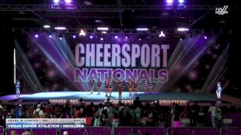 Vegas Empire Athletics - Reckless [2026 L6 Junior - D2 Day 1] 2026 CHEERSPORT National All Star Cheerleading Championship