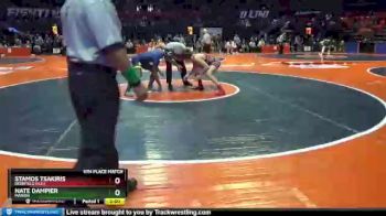 2A 152 lbs 5th Place Match - Nate Dampier, Marion vs Stamos Tsakiris, Deerfield (H.S.)
