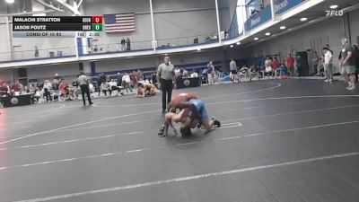 125 lbs Consi Of 16 #2 - Malachi Stratton, George Mason - UnAttached vs Jason Foutz, Drexel - UnAttached