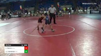 49 lbs 5th Place - Ira Samm, Greater Heights vs Julian Lawrence, Punisher Wrestling Company