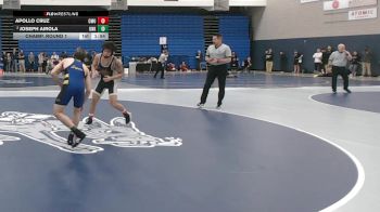 141 lbs Champ. Round 1 - Apollo Cruz, Colorado Mesa vs Joseph Airola, Nebraska-Kearney