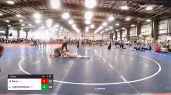 135 lbs Prelims - Menelik Neal, Indiana Outlaws Silver vs Quinton Hammerstone, Crusaders WC