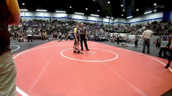 126 lbs Quarterfinal - Caysin Perkins, Comanche Takedown Club vs Jaxson Calhoun, Noble Takedown Club