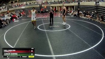 215 lbs Round 2 (4 Team) - Carson Barnes, Saint Pius X (Kansas City) vs Will Boelter, Chatfield