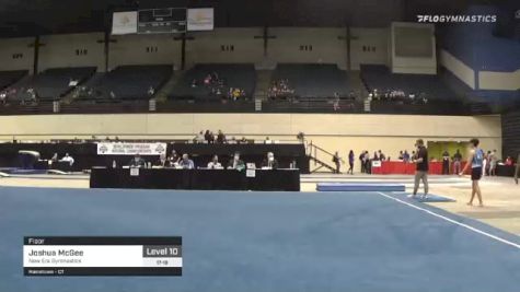 Joshua McGee - Floor, New Era Gymnastics - 2021 USA Gymnastics Development Program National Championships