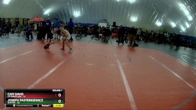 92 lbs Round 1 (3 Team) - Joseph Pasterkiewicz, Buxton vs Cam Davis, CP Wrestling