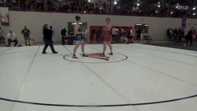 130 kg Quarterfinal - Caden Ferris, Chippewa Wrestling Club vs Bruce Wagers, Ohio